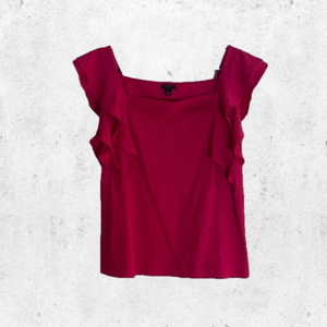 Ann Taylor Ruffled Blouse